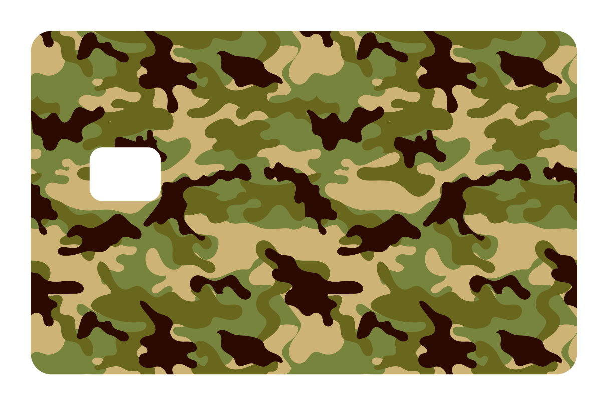 CARD WRAP: CAMO (GREEN)