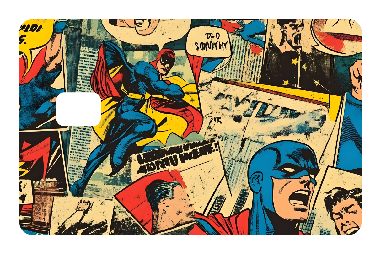 CARD WRAP: COMIC