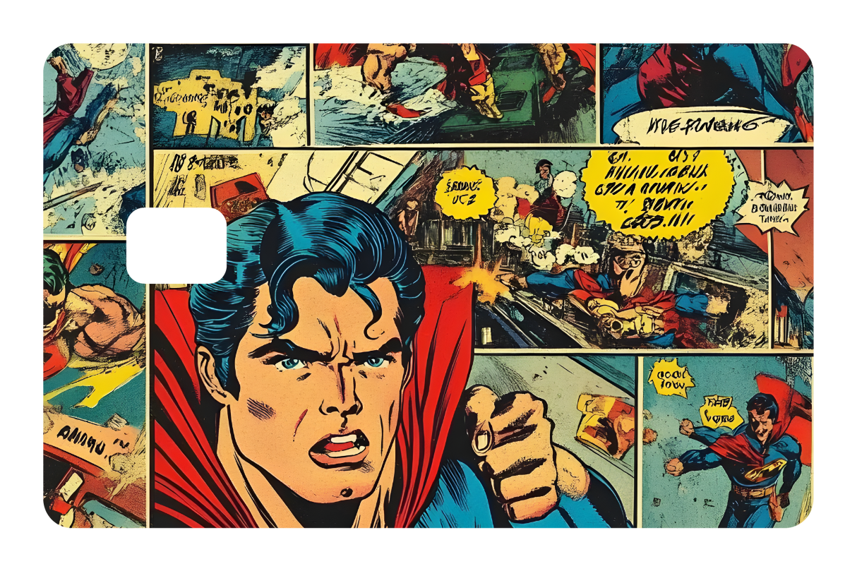 CARD WRAP: COMIC