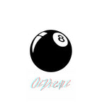WALL ART: 8 BALL - OzDecalz