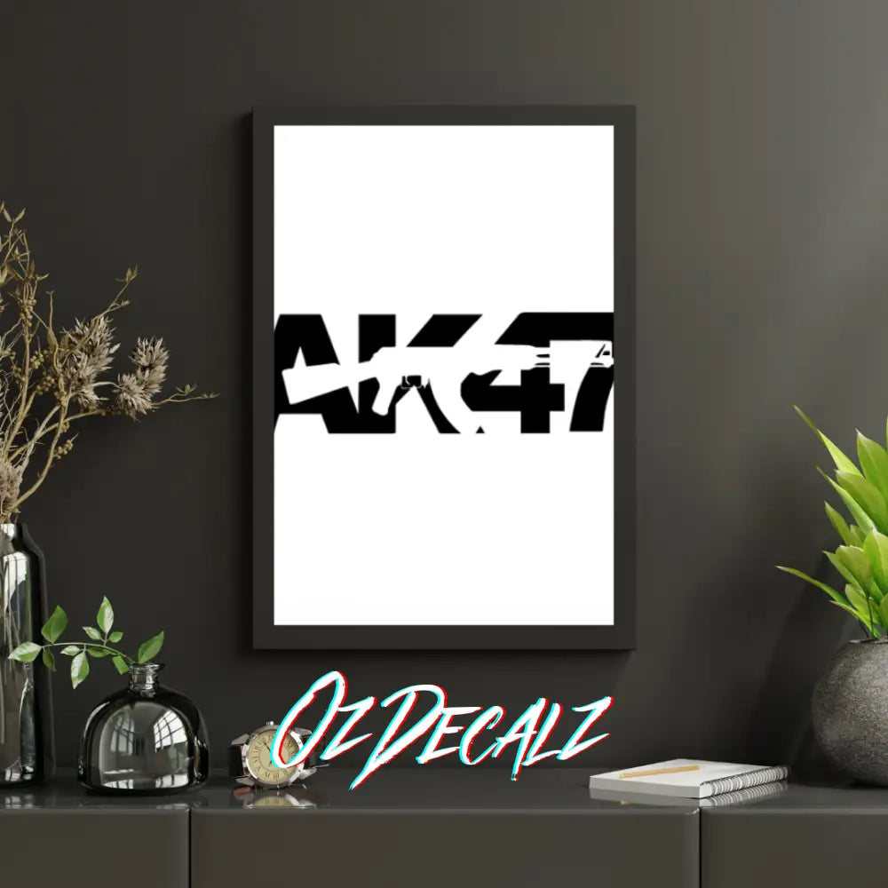 WALL ART: AK47 - OzDecalz