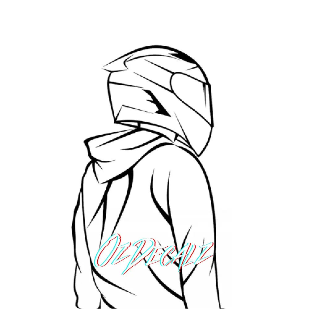 WALL ART: BIKER - OzDecalz