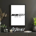 WALL ART: BIKERZONE - OzDecalz