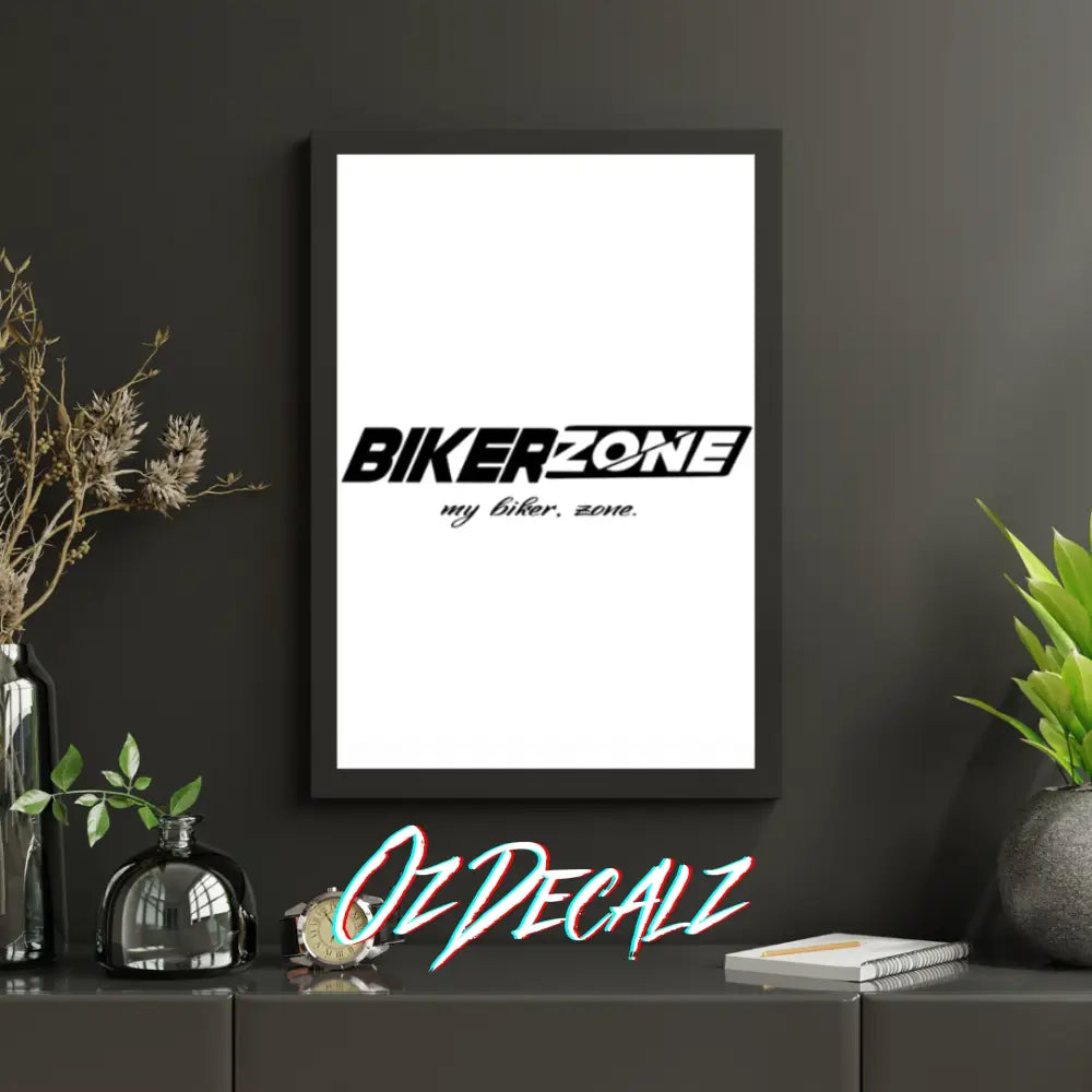 WALL ART: BIKERZONE - OzDecalz