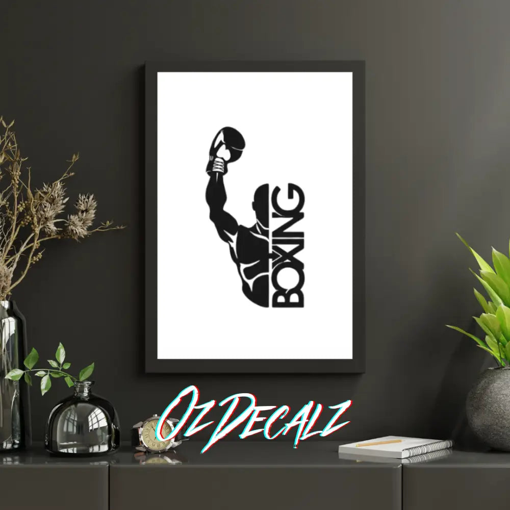 WALL ART: BOXING - OzDecalz