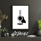 WALL ART: GUITAR - OzDecalz