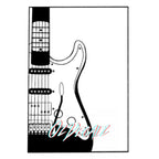WALL ART: GUITAR - OzDecalz