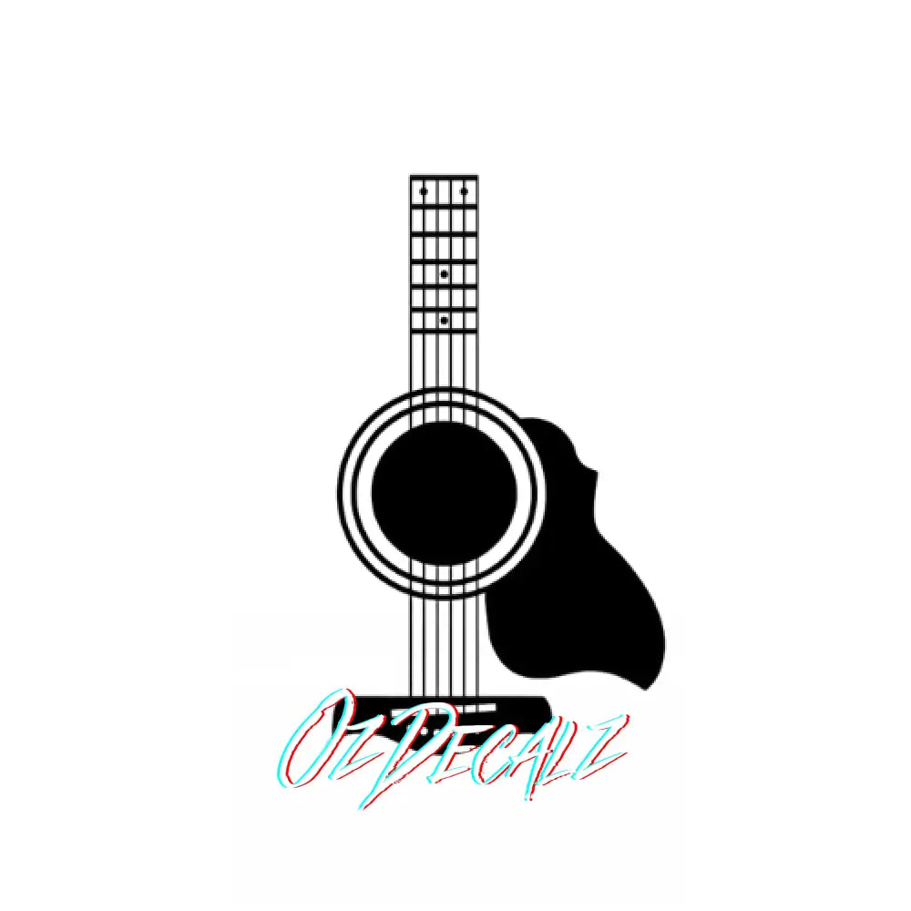 WALL ART: GUITAR - OzDecalz