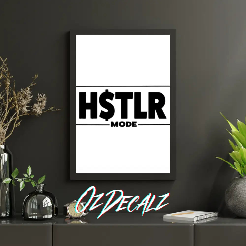 WALL ART: H$TLR MODE - OzDecalz