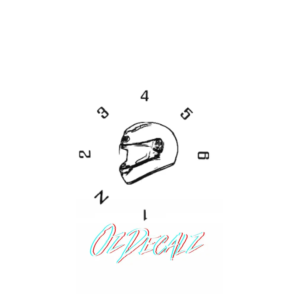 WALL ART: HELMET - OzDecalz