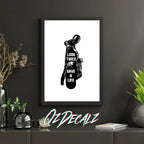 WALL ART: LOOK TWICE SAVE A LIFE - OzDecalz