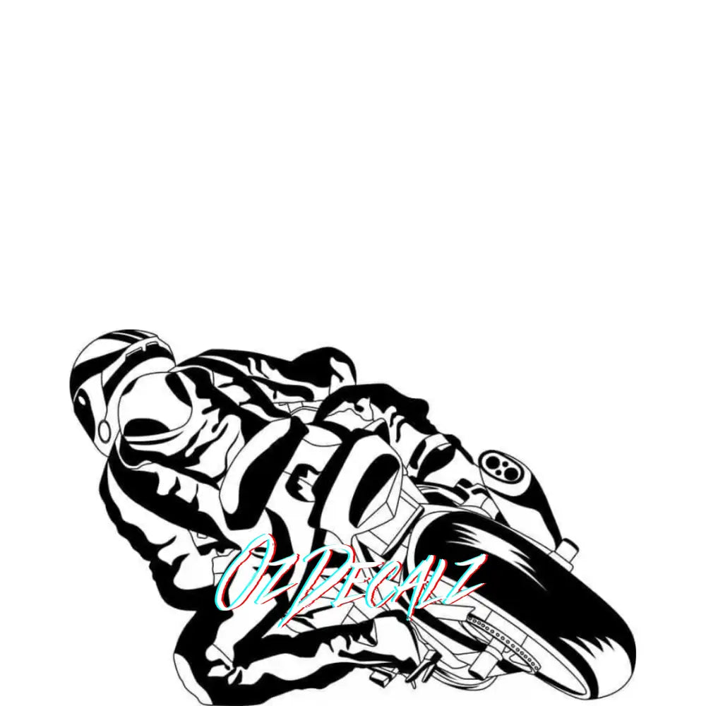WALL ART: RACER - OzDecalz