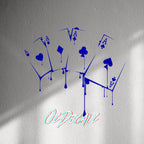 WALL STICKER: CARDS DRIP - OzDecalz