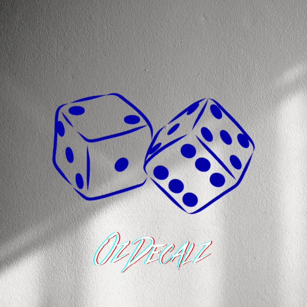 WALL STICKER: DICE - OzDecalz