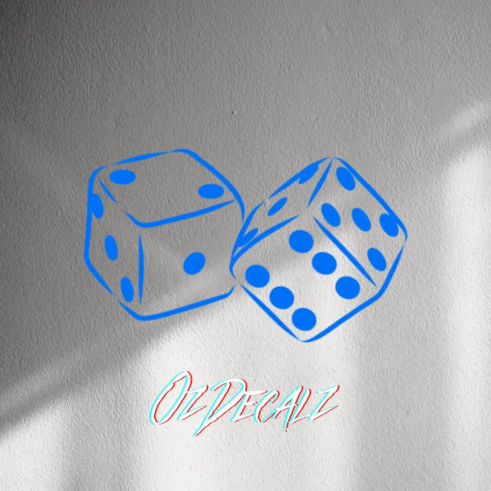 WALL STICKER: DICE - OzDecalz