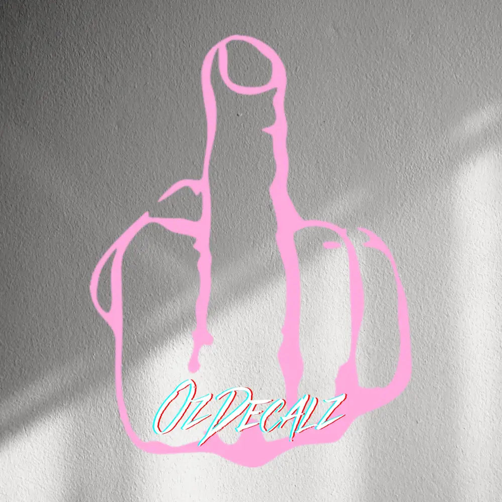 WALL STICKER: F*CK YOU - OzDecalz