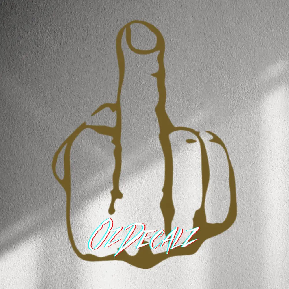 WALL STICKER: F*CK YOU - OzDecalz