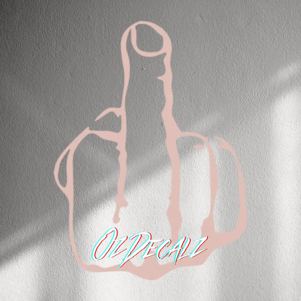 WALL STICKER: F*CK YOU - OzDecalz