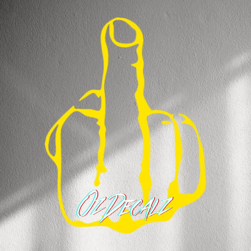 WALL STICKER: F*CK YOU - OzDecalz