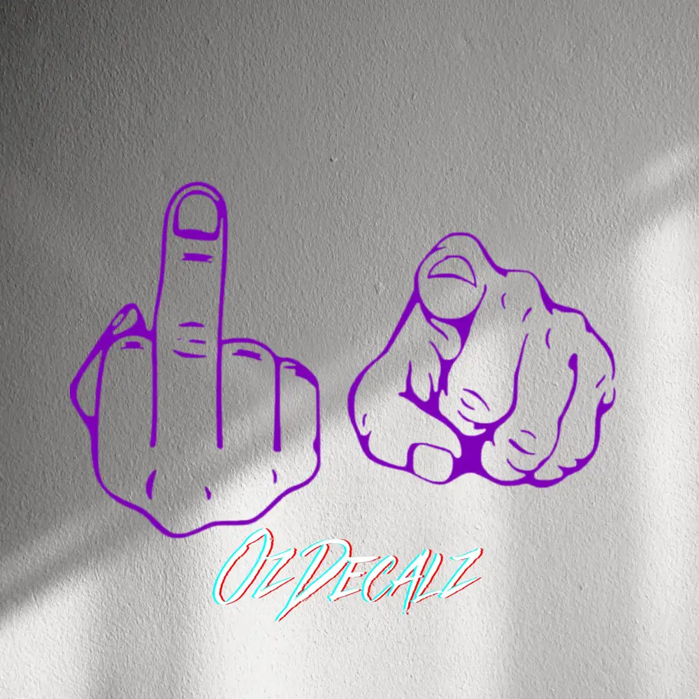 WALL STICKER: F*CK YOU - OzDecalz