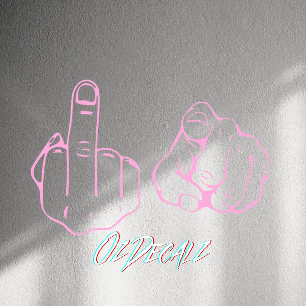 WALL STICKER: F*CK YOU - OzDecalz