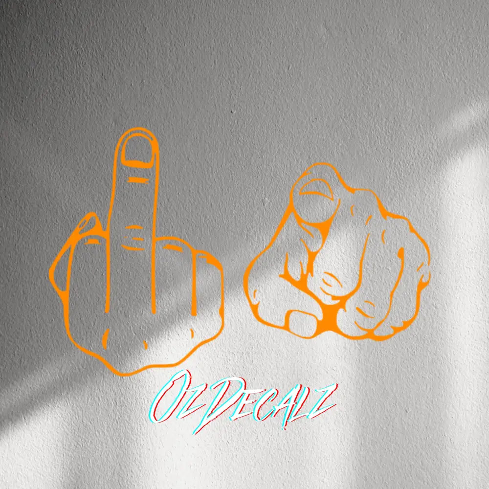 WALL STICKER: F*CK YOU - OzDecalz