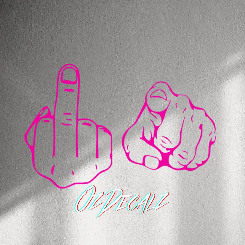 WALL STICKER: F*CK YOU - OzDecalz