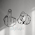 WALL STICKER: F*CK YOU - OzDecalz
