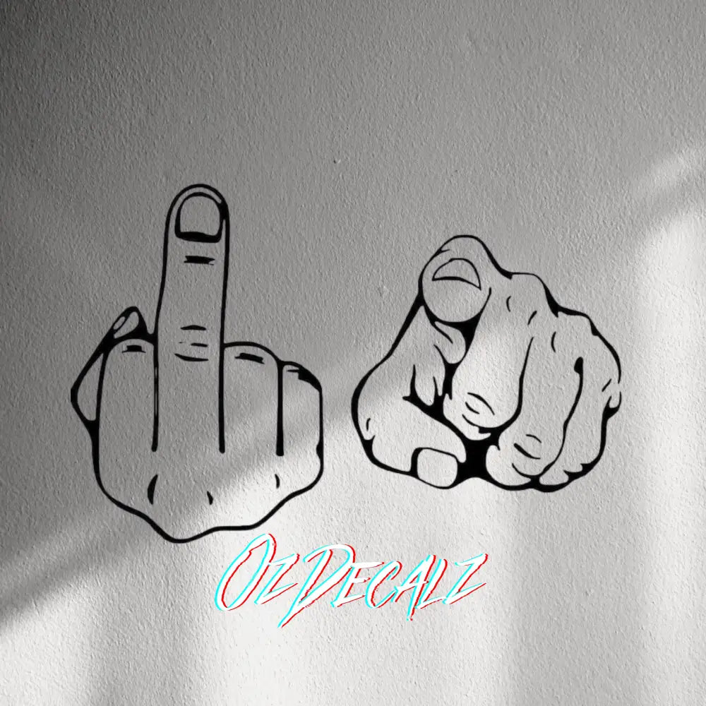 WALL STICKER: F*CK YOU - OzDecalz