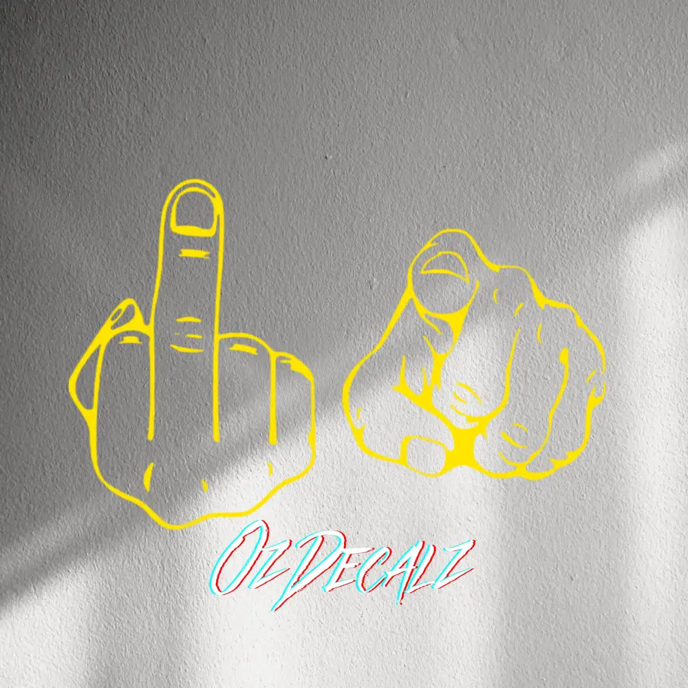 WALL STICKER: F*CK YOU - OzDecalz