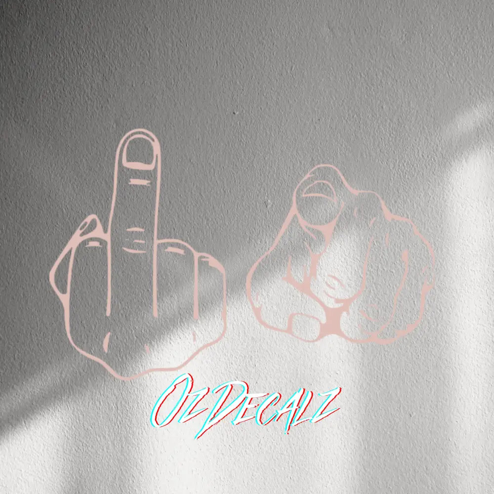 WALL STICKER: F*CK YOU - OzDecalz