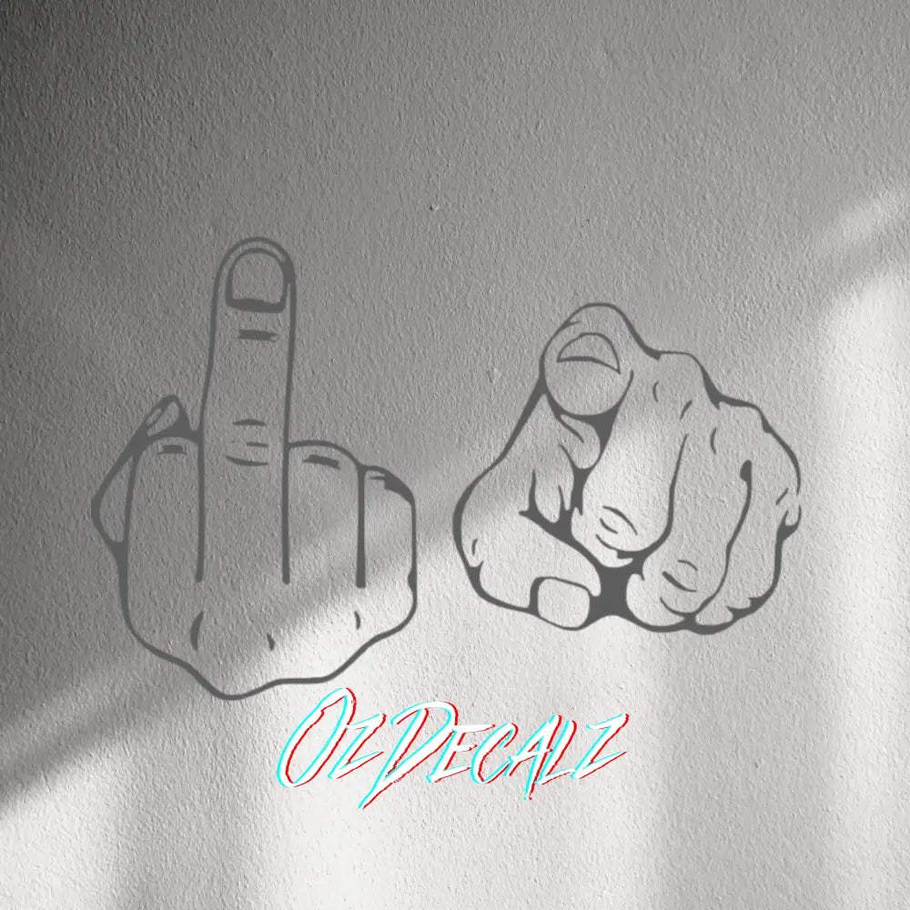WALL STICKER: F*CK YOU - OzDecalz