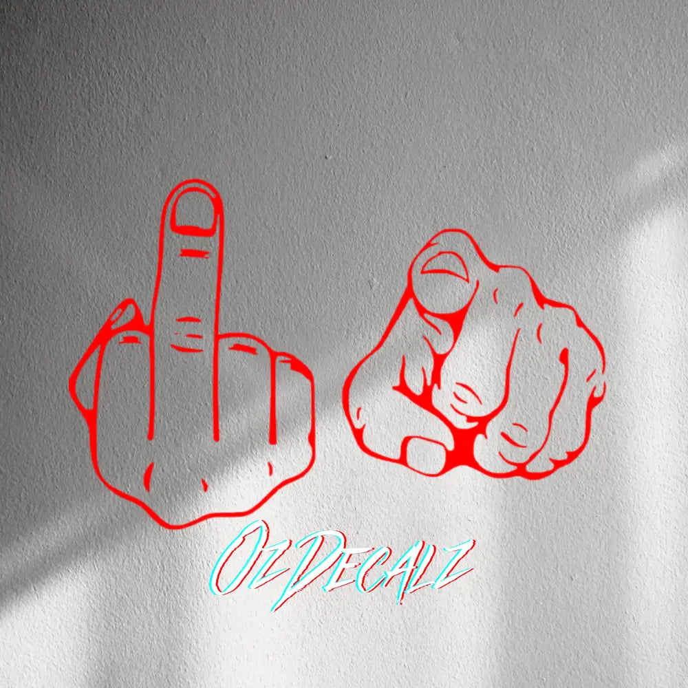 WALL STICKER: F*CK YOU - OzDecalz