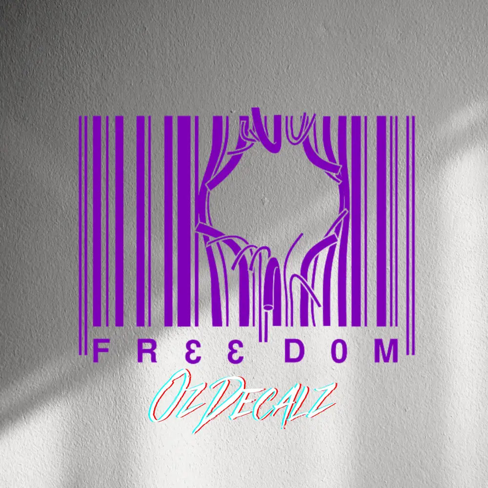 WALL STICKER: FREEDOM - OzDecalz