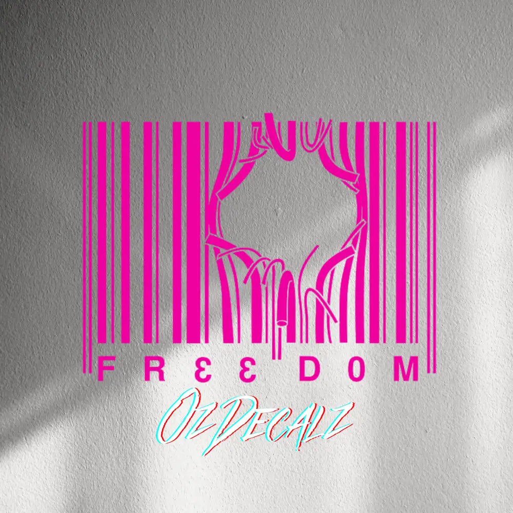 WALL STICKER: FREEDOM - OzDecalz
