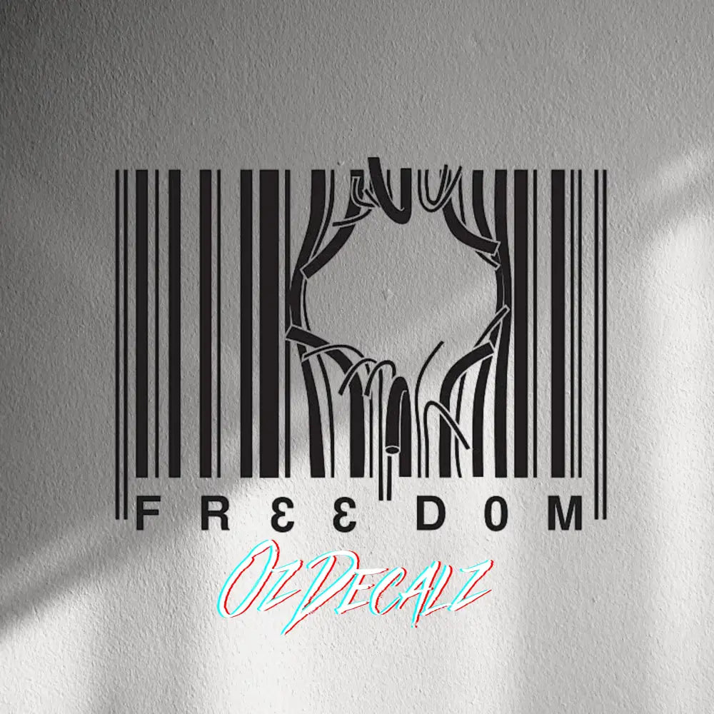 WALL STICKER: FREEDOM - OzDecalz