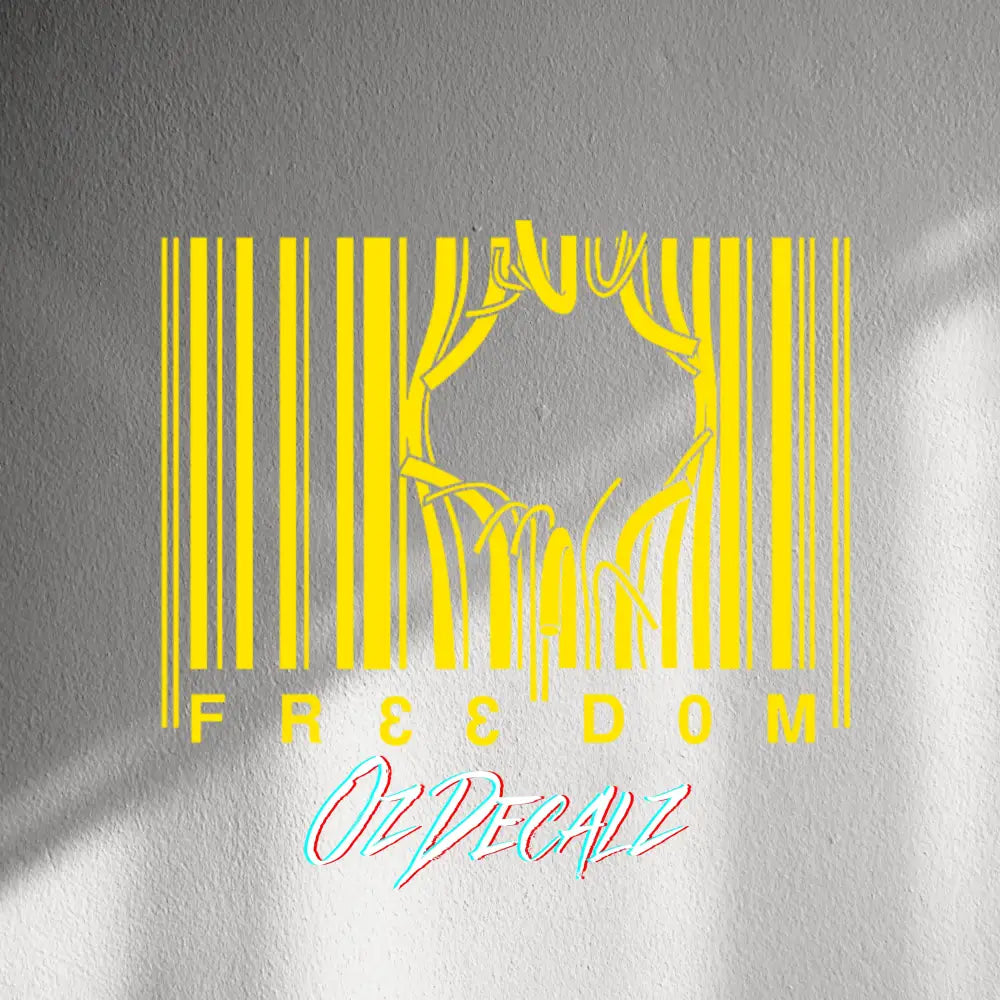 WALL STICKER: FREEDOM - OzDecalz
