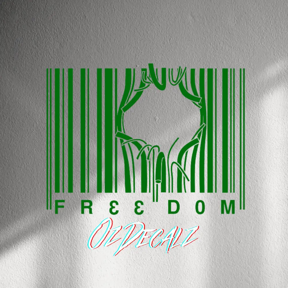 WALL STICKER: FREEDOM - OzDecalz