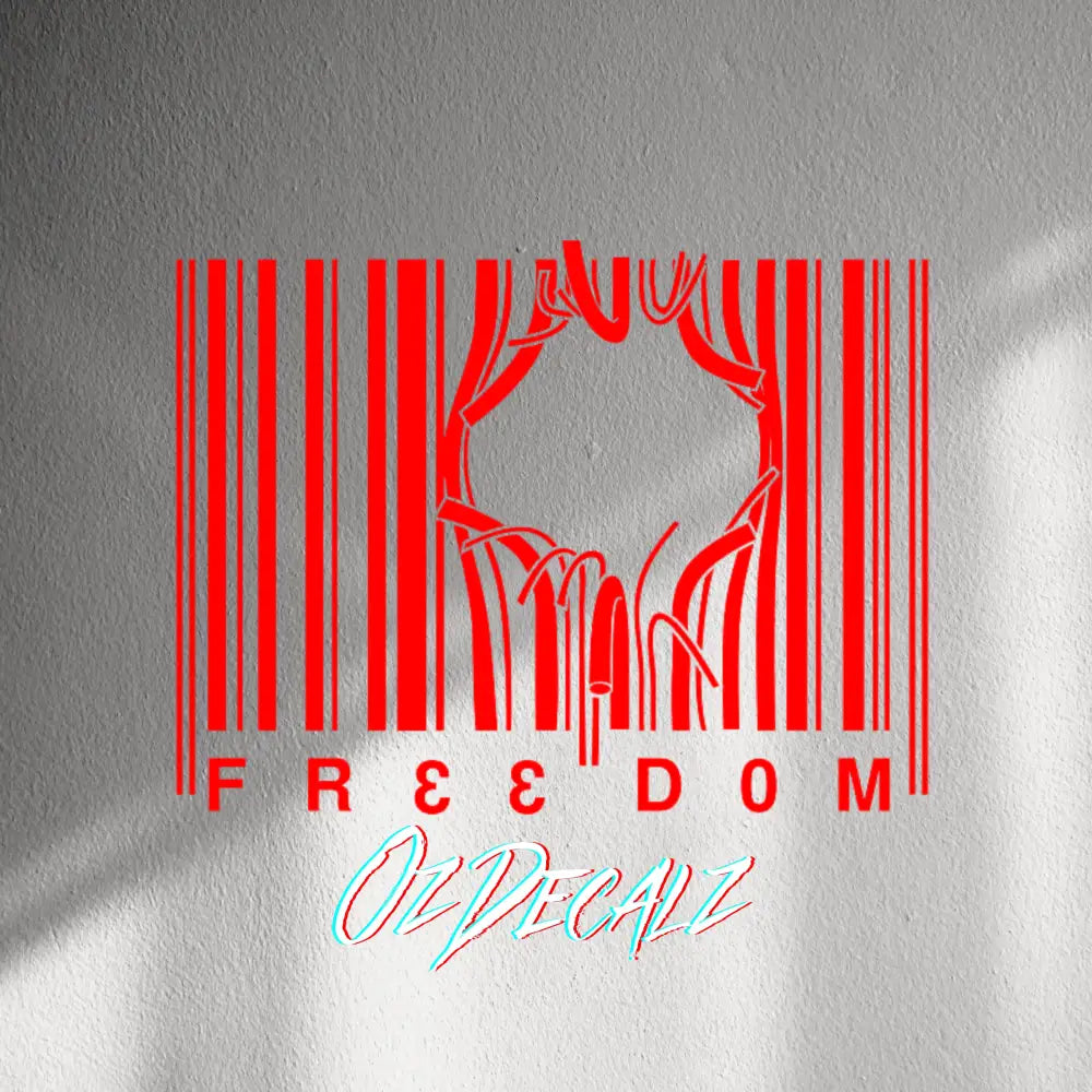 WALL STICKER: FREEDOM - OzDecalz