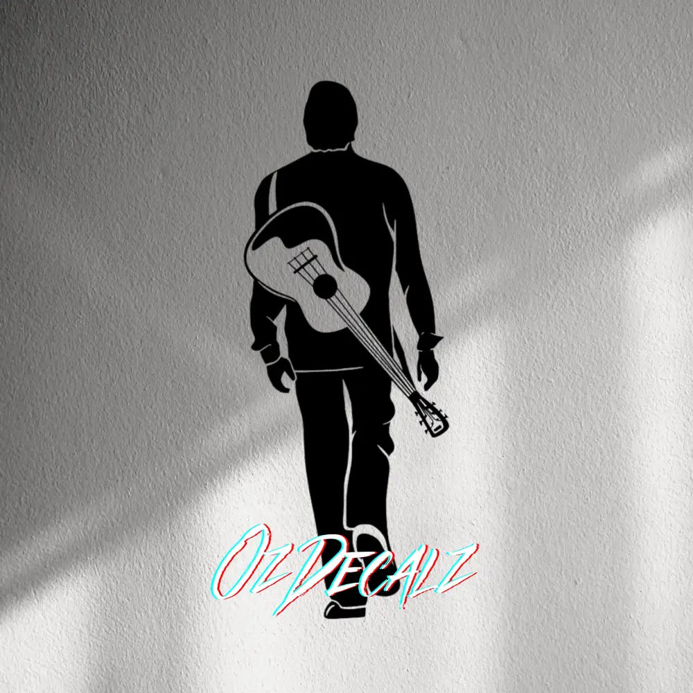 WALL STICKER: GUITAR - OzDecalz
