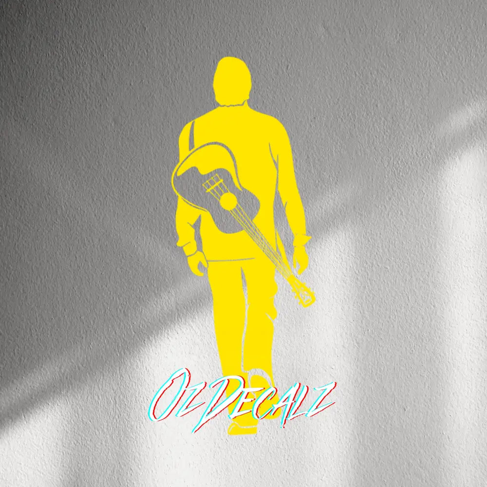WALL STICKER: GUITAR - OzDecalz