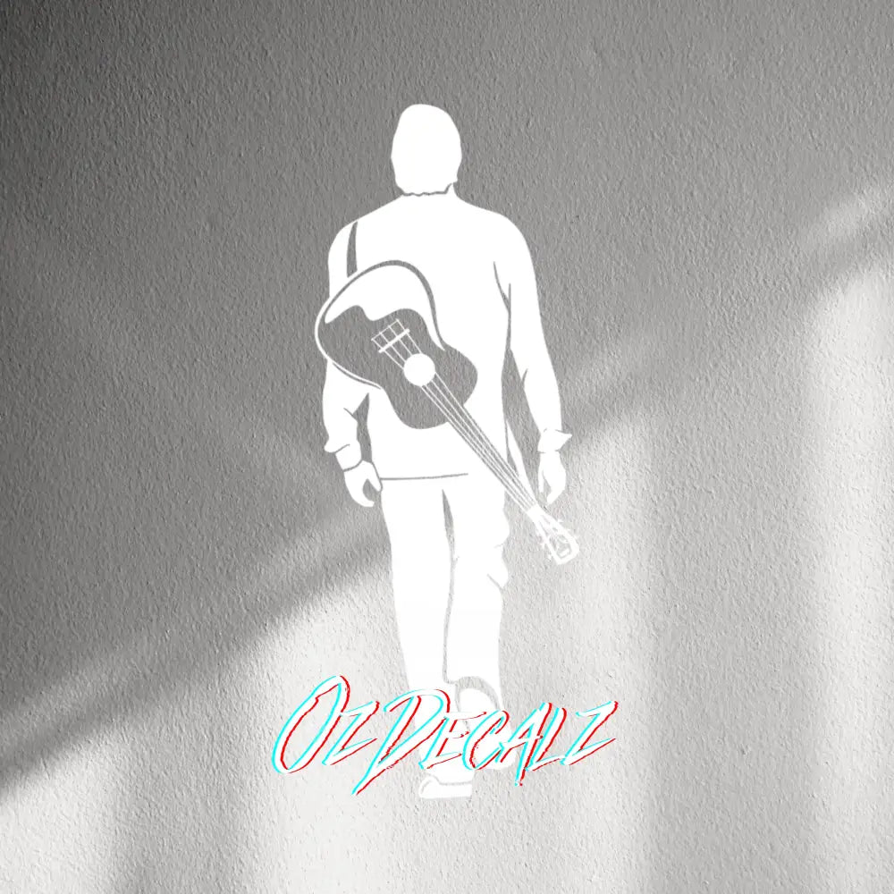 WALL STICKER: GUITAR - OzDecalz