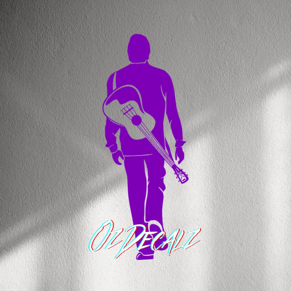 WALL STICKER: GUITAR - OzDecalz