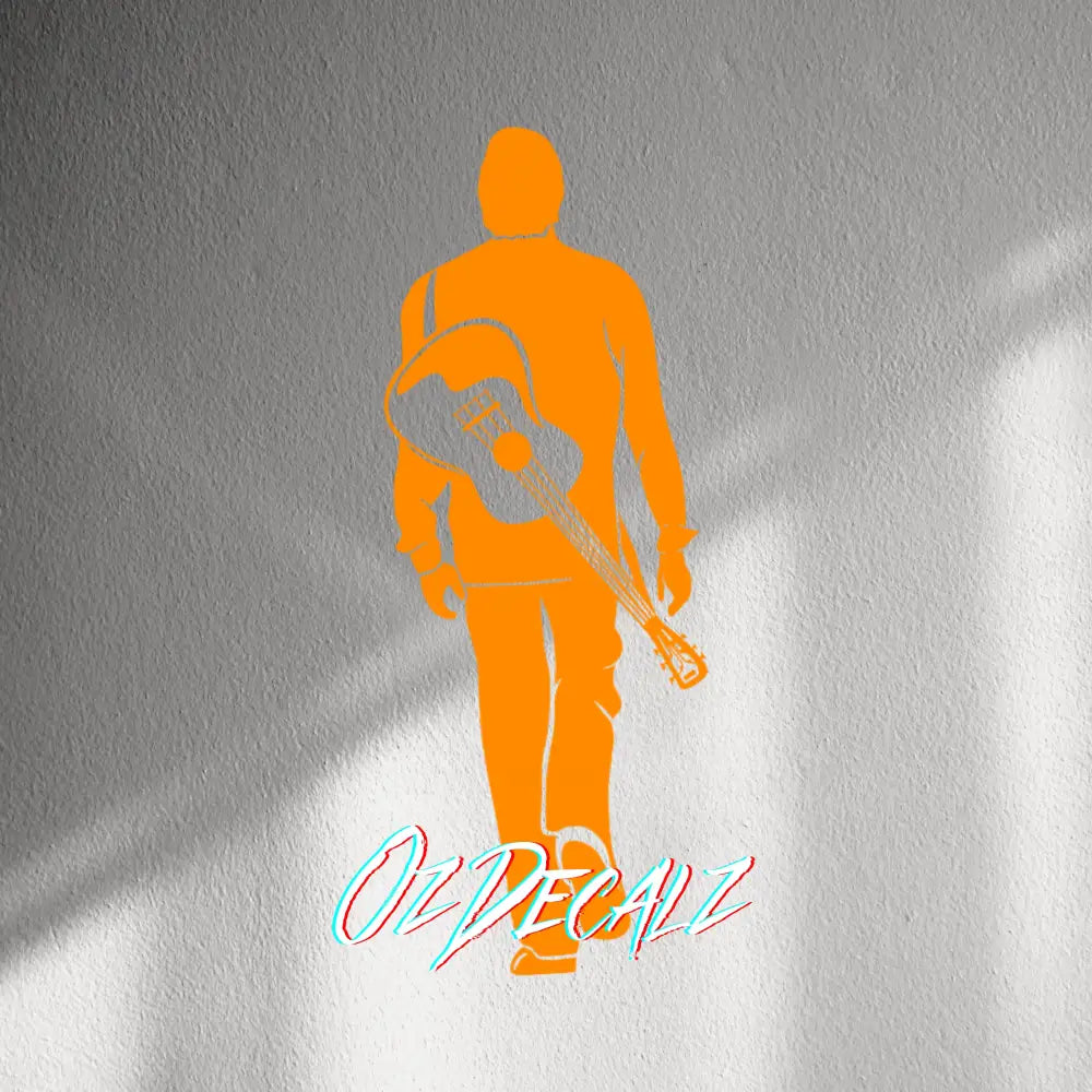 WALL STICKER: GUITAR - OzDecalz