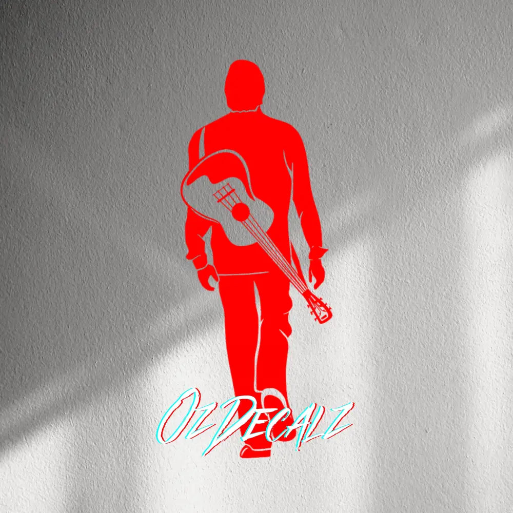 WALL STICKER: GUITAR - OzDecalz