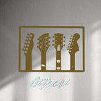 WALL STICKER: GUITARS - OzDecalz