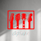 WALL STICKER: GUITARS - OzDecalz