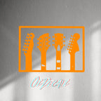 WALL STICKER: GUITARS - OzDecalz
