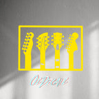 WALL STICKER: GUITARS - OzDecalz