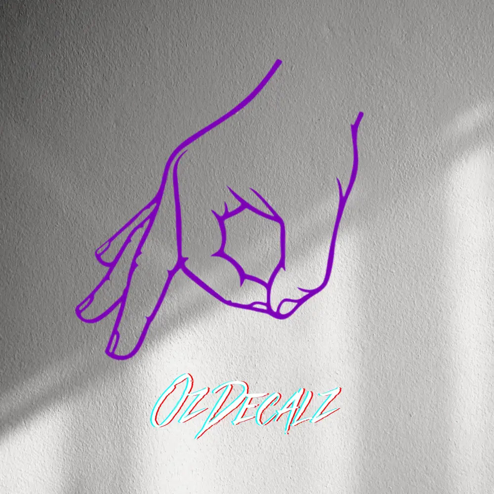 WALL STICKER: HAND - OzDecalz